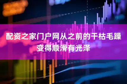 配资之家门户网从之前的干枯毛躁变得顺滑有光泽