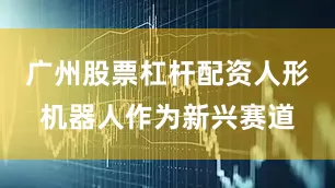 广州股票杠杆配资人形机器人作为新兴赛道