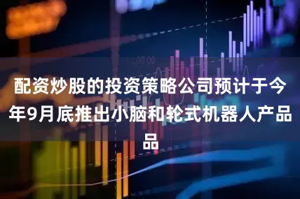配资炒股的投资策略公司预计于今年9月底推出小脑和轮式机器人产品